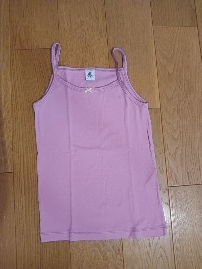 Lot 2 Tricots de peau / Débardeurs Petit Bateau - 10 ans - photo numéro 3