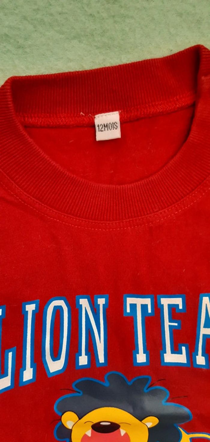 Tee-shirt manches courtes 1an 12mois - photo numéro 4