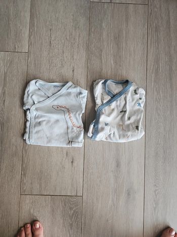 2 bodys manches longues noukie's