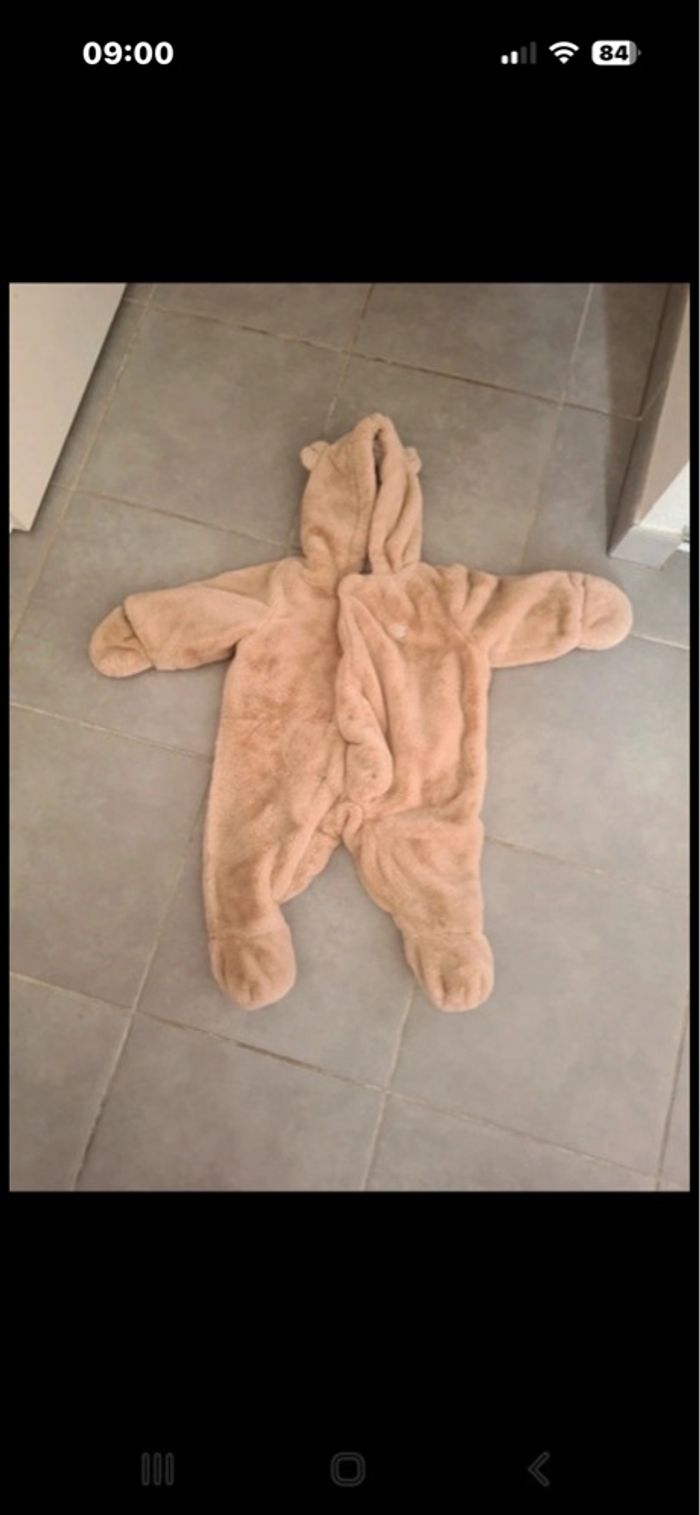 Combinaison chaude pour bébé sergent major