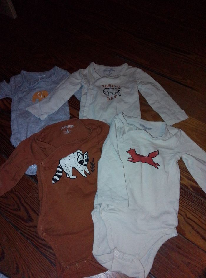 Lot de 13 body bébé 6 mois garçon - photo numéro 2