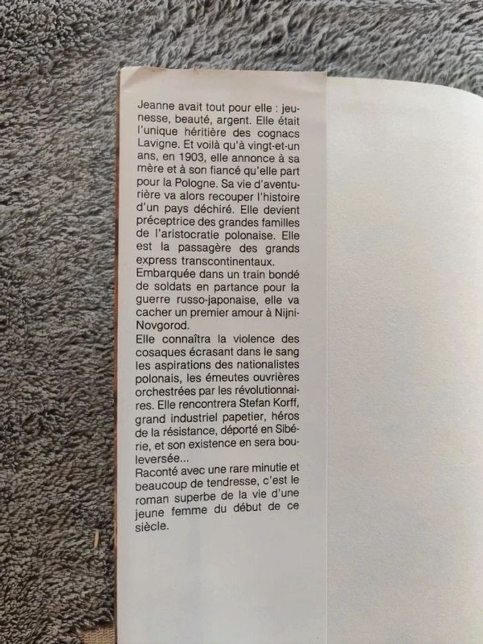 Livre Jeanne la polonaise Yves viollier - photo numéro 2