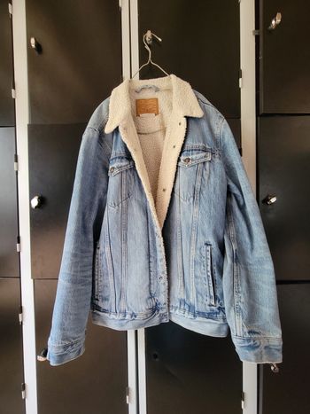 Veste en jeans sherpa levi's