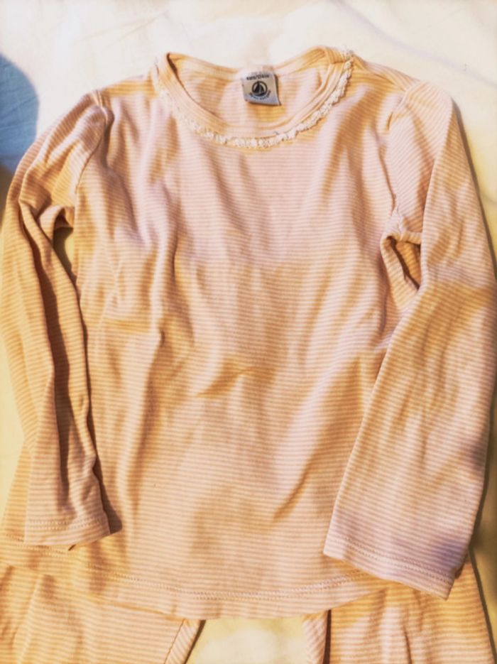 Pyjama milleraies petit bateau 4 ans