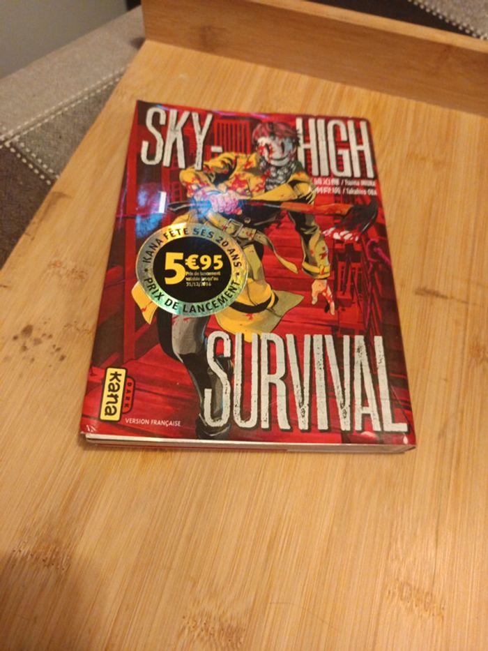 Lot de 3 mangas Sky high survival - photo numéro 2