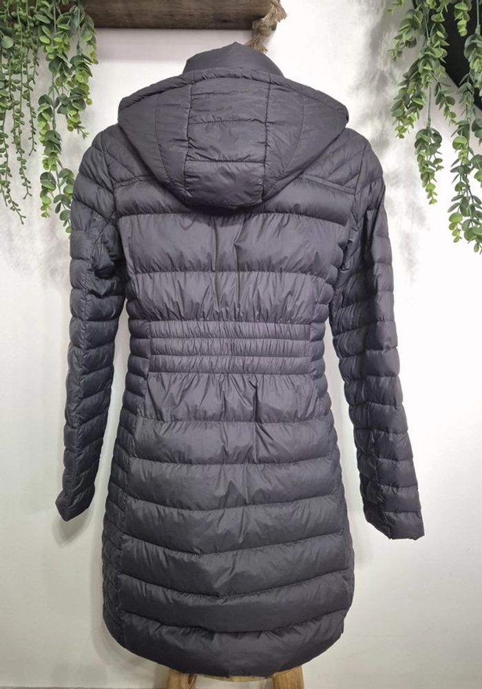 Veste longue 3/4 Michael Kors gris foncé noir pour femme package down fill - photo numéro 2