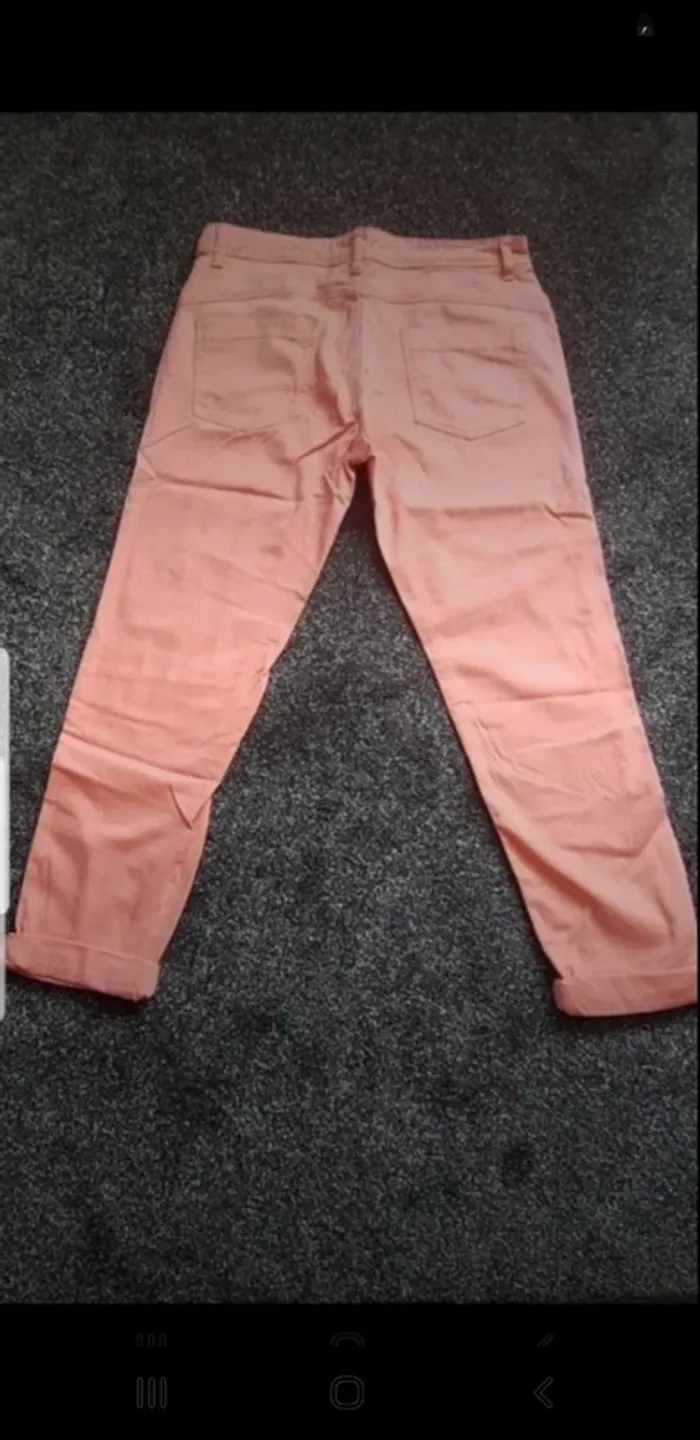 Pantalon Taille 40 Tissaya Rose