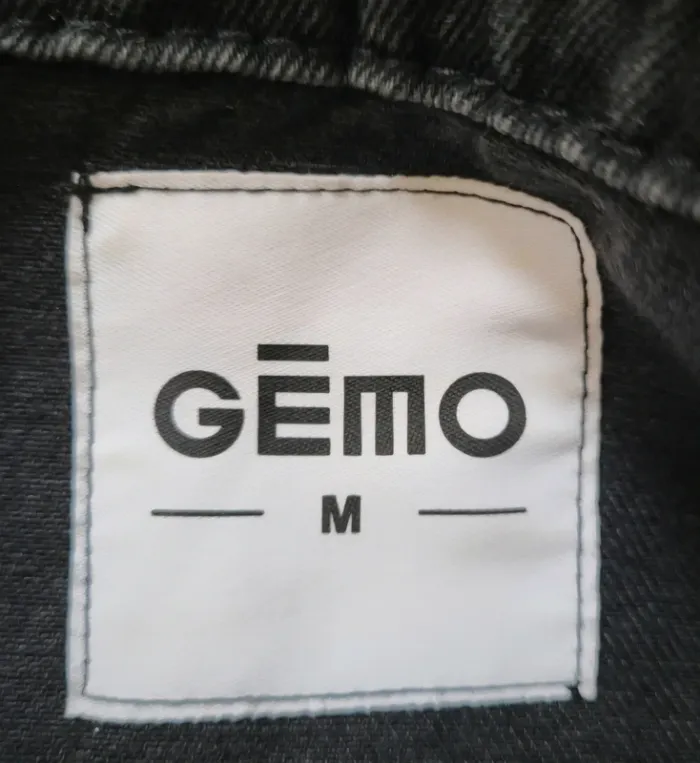Veste en jean noire Gémo Taille M ou 38 - photo numéro 8
