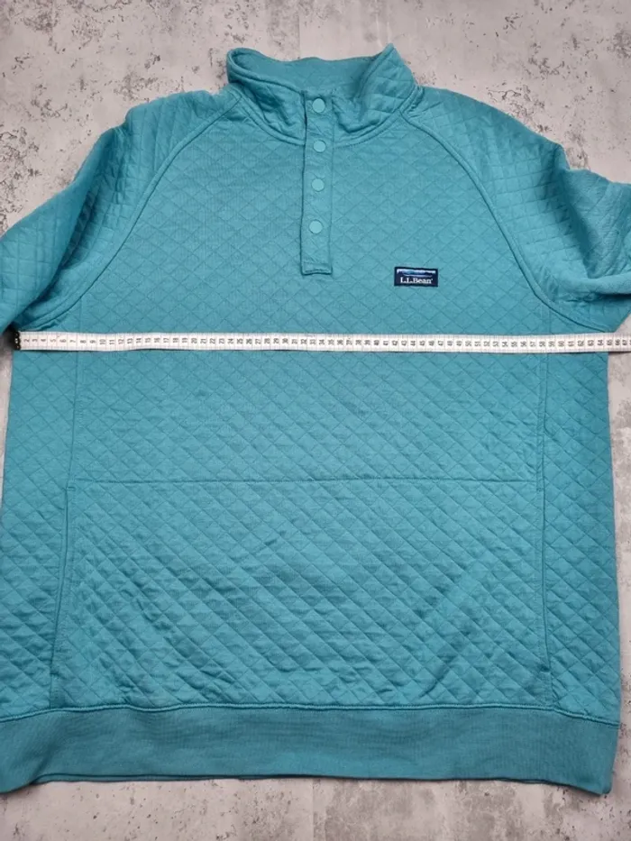 Pull L.L. Bean bleu matelassé – Taille XL Homme (mesures en photos) - photo numéro 13