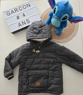 Manteau asymétrique gémo 4ans