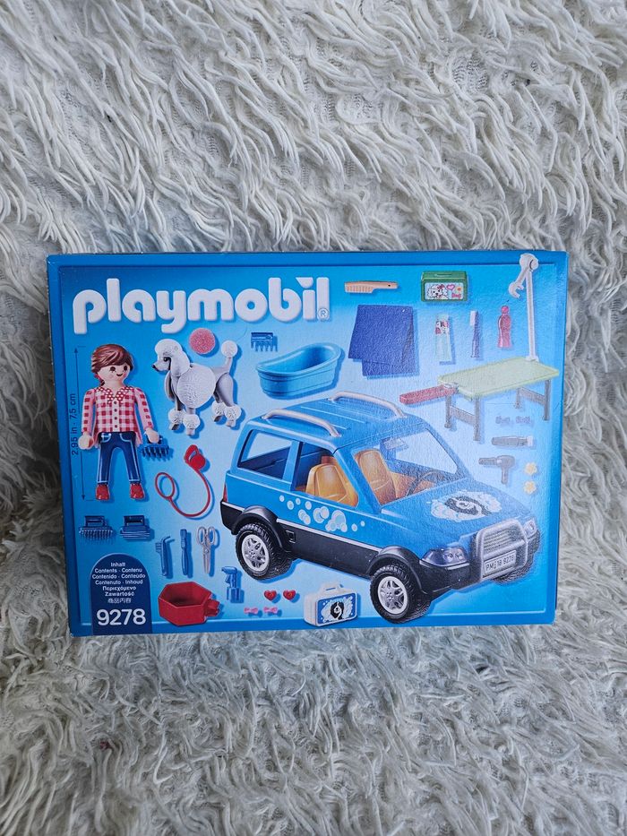 Jouet - jeux de construction playmobil 9278 toiletteuse avec voiture - Neuf - photo numéro 2
