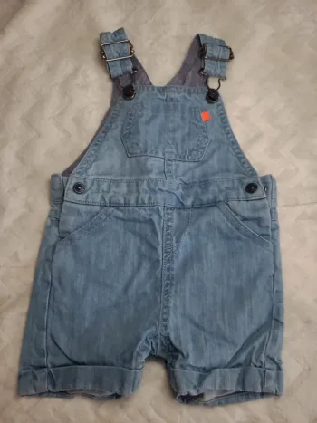 👶Salopette short Cadet Rousselle taille 6mois👶