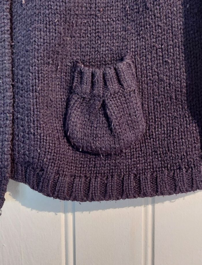Très joli gilet avec sa petite poche - photo numéro 3