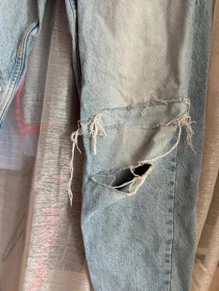 Jean troué bleu ciel | Zara - photo numéro 3