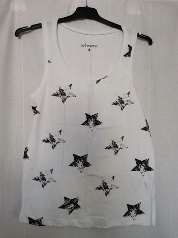 Lot de 2 débardeur étoiles Sud Express en coton