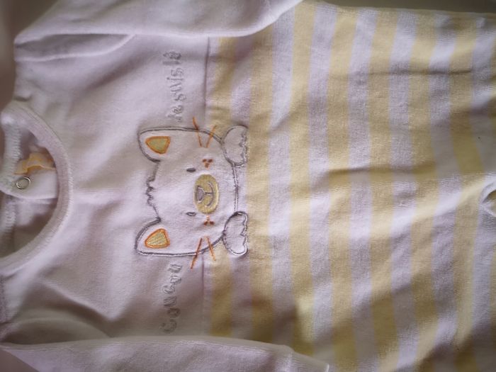 Pyjama velours Gémo 3 mois - photo numéro 2