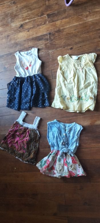 Lot de 4 robes