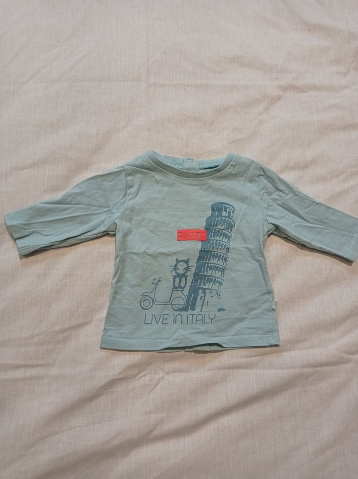 Lot 4 hauts garçon obaibi 3 mois - photo numéro 6