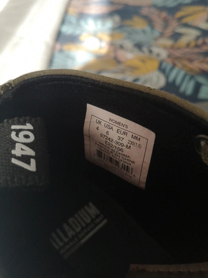 Chaussures compensée Palladium - photo numéro 4
