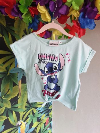 T-shirt noué stitch