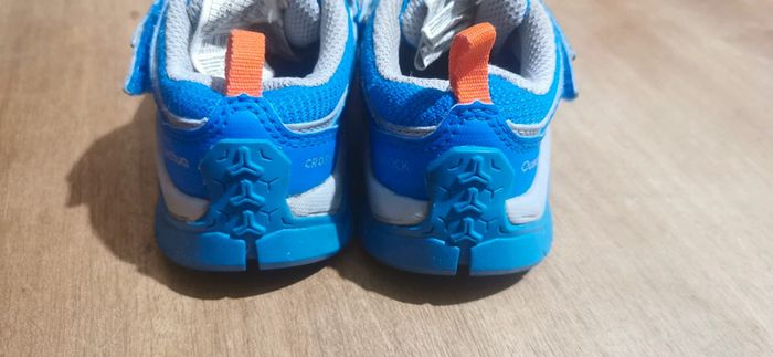 👟 🌼 chaussures mixtes enfant Quechua Crossrock T24 rando, sport, école 💙🍊 - photo numéro 6