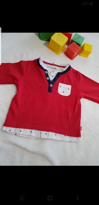 Polo bébé taille 6 mois