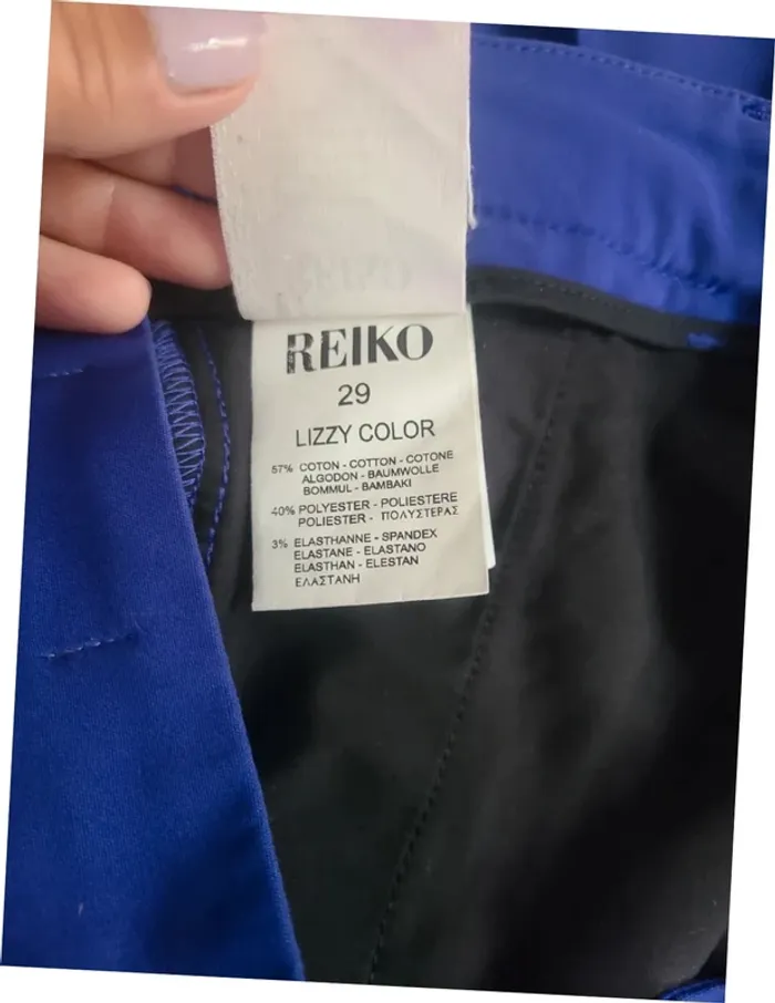 Pantalon bleu taille 38 - photo numéro 5