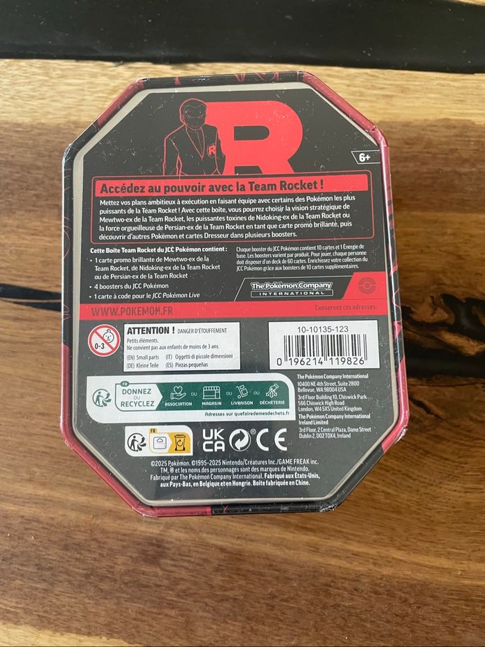Pokébox Team Rocket Persian Cartes Pokémon - photo numéro 8
