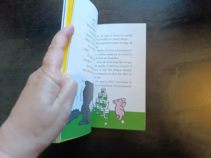 Livre L'INVITATION FAITE AU LOUP - Christian Oster - photo numéro 6