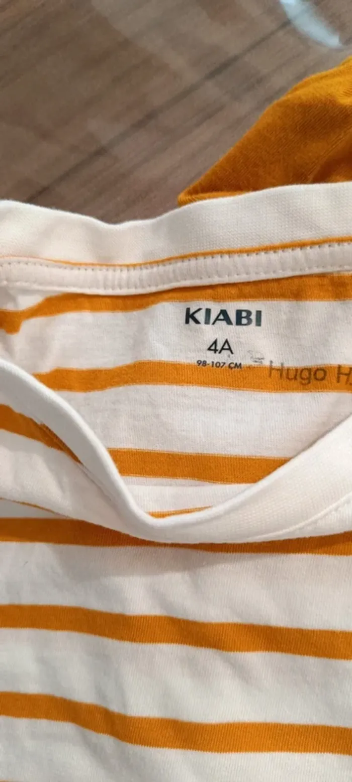 Lot t-shirts Kiabi 4A engins de chantier - photo numéro 5