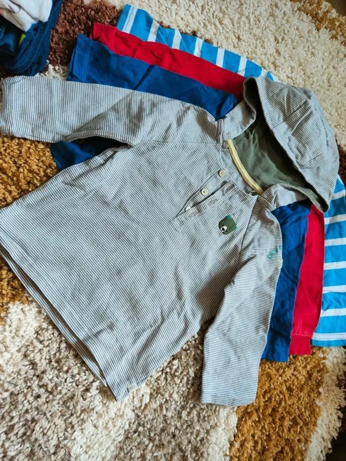 Lot 7 tee-shirts manches longues - photo numéro 4