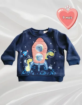 Pull sweat garçon 9 mois