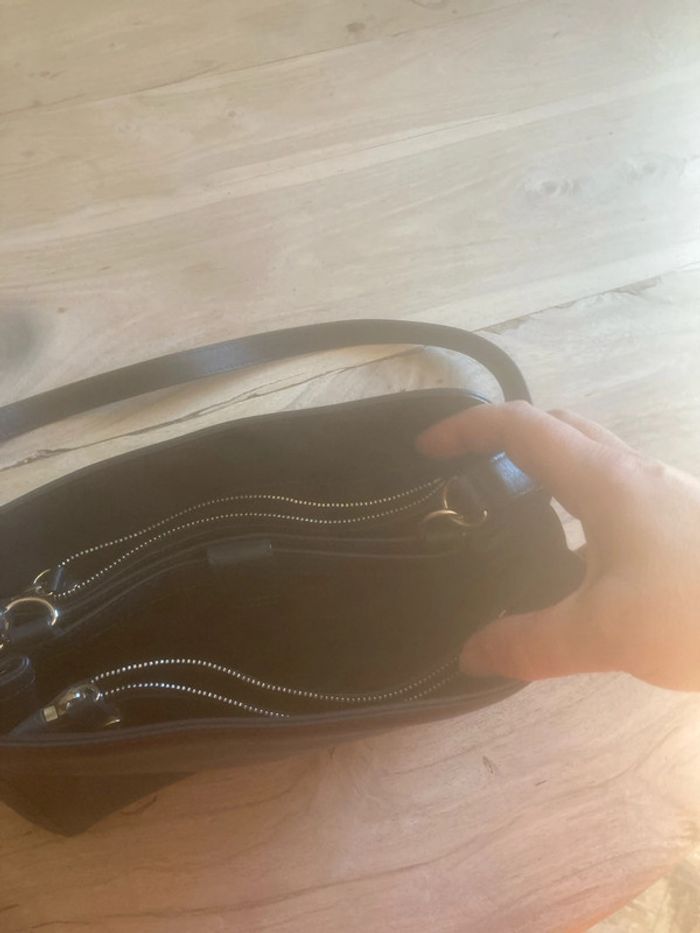 Sac Claudie Pierlot couleur bleu - photo numéro 5