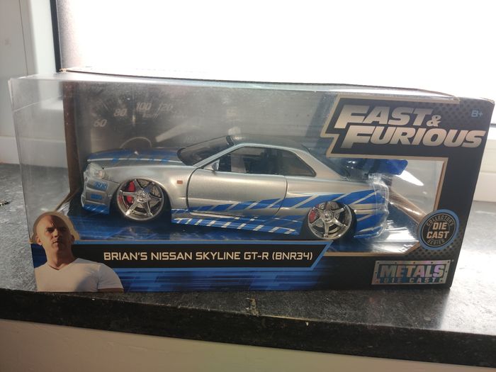 Voiture Fast & Furious Nissan Skyline GT-R BNR34
