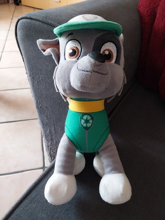 Peluche rocky paw patrol - photo numéro 2