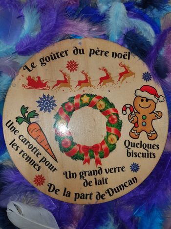 Plateau de Noël 🎄 personnalisé