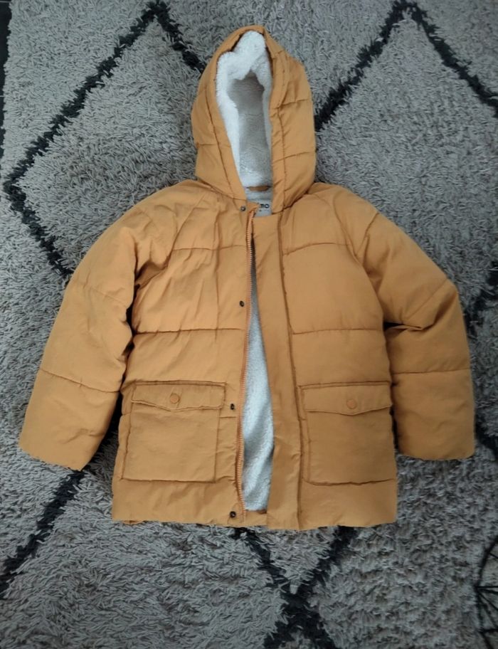 Doudoune garçon doublée polaire