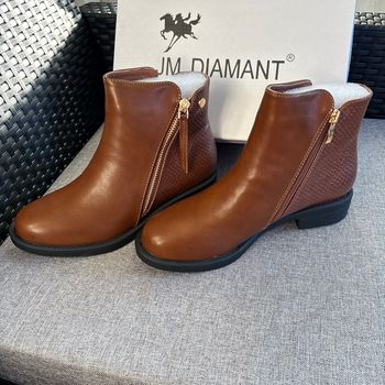 Bottine marron en 36