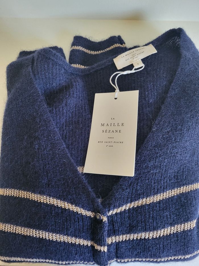 Gilet cardigan pull Barry Sezane neuf