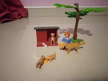 Playmobil 6134 enfants famille golden