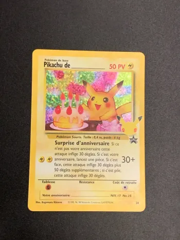 Pikachu (CEL WP 24) Célébrations