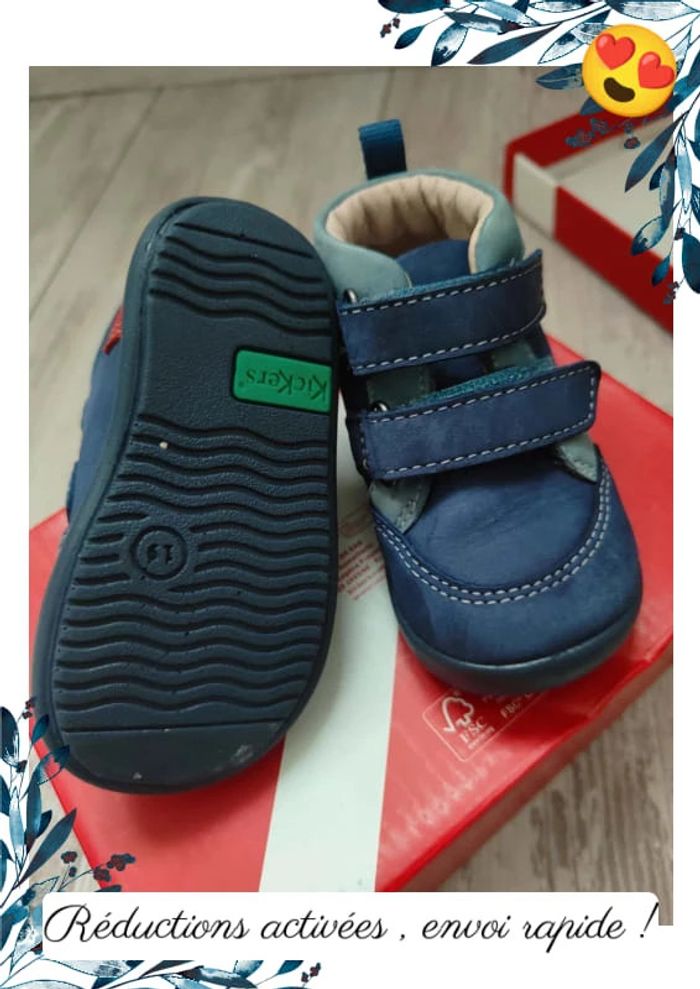 Chaussures Kickers taille 19 - photo numéro 7
