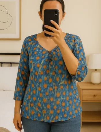 Blouse vintage – Taille 2 – Très bon état