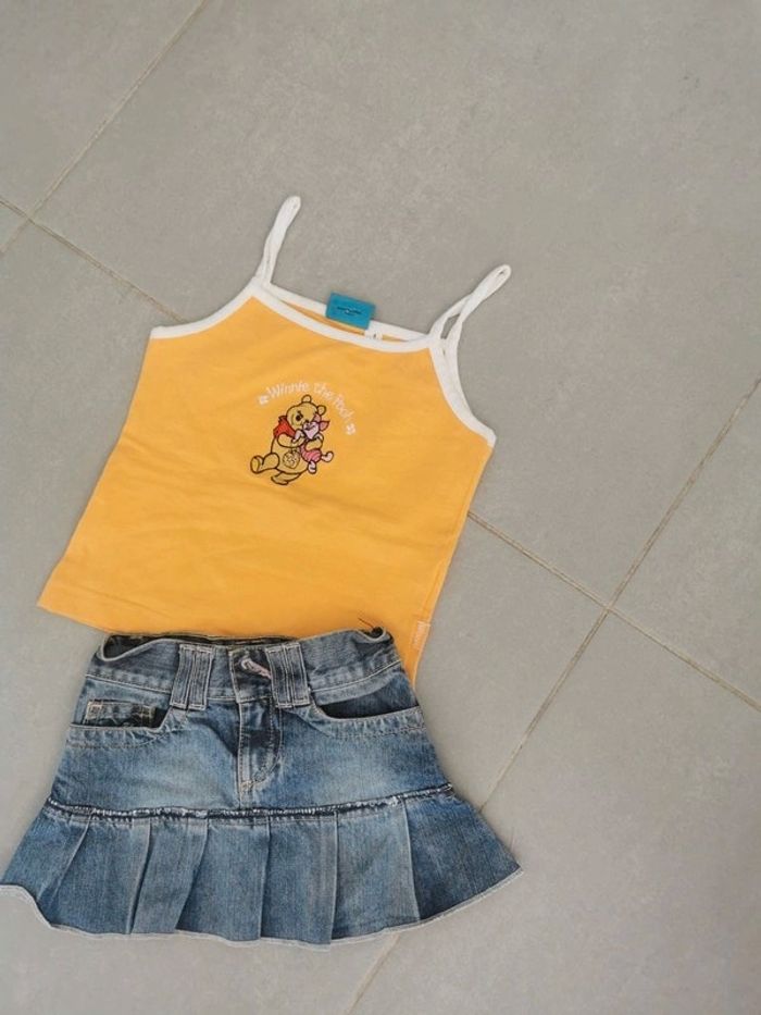 Ensemble jupe Zara Disney 3 ans