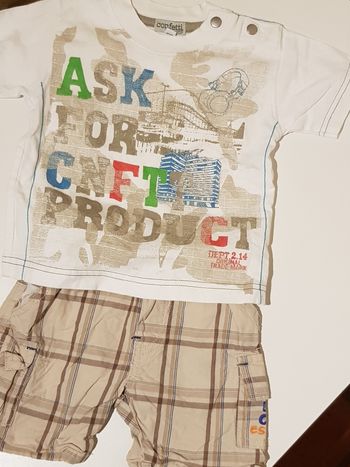 Ensemble bébé taille 6 mois