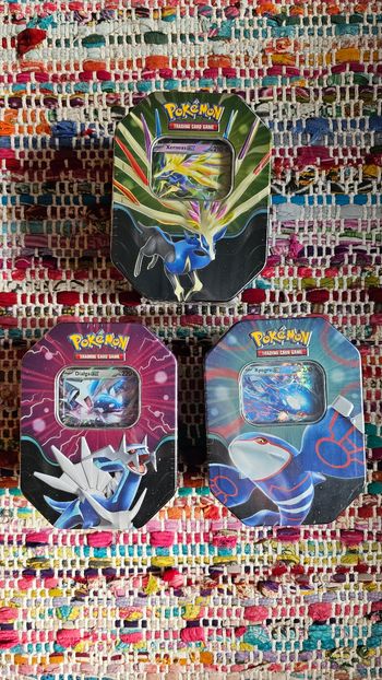 ArtSet Pokebox Kyogre Xerneas et Dialga