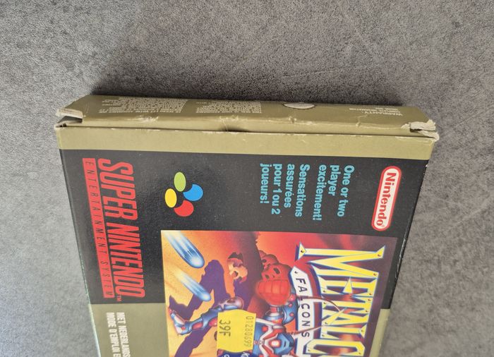 Jeu Metal Combat Falcons Revenge Super Nintendo Snes Pal Fah - Complet - Excellent - photo numéro 4