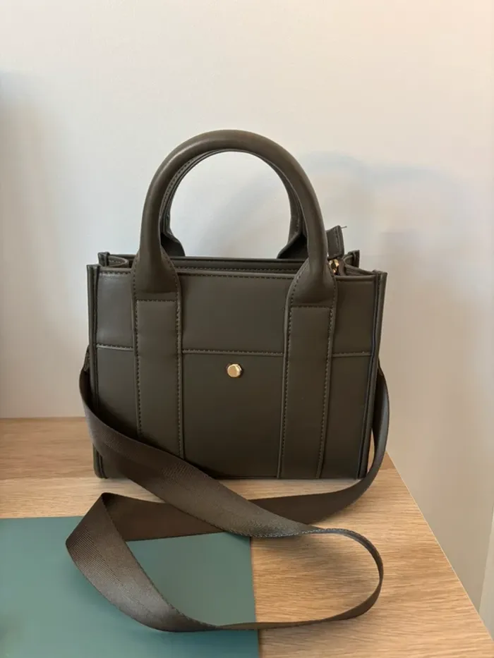 Sac à main kaki
