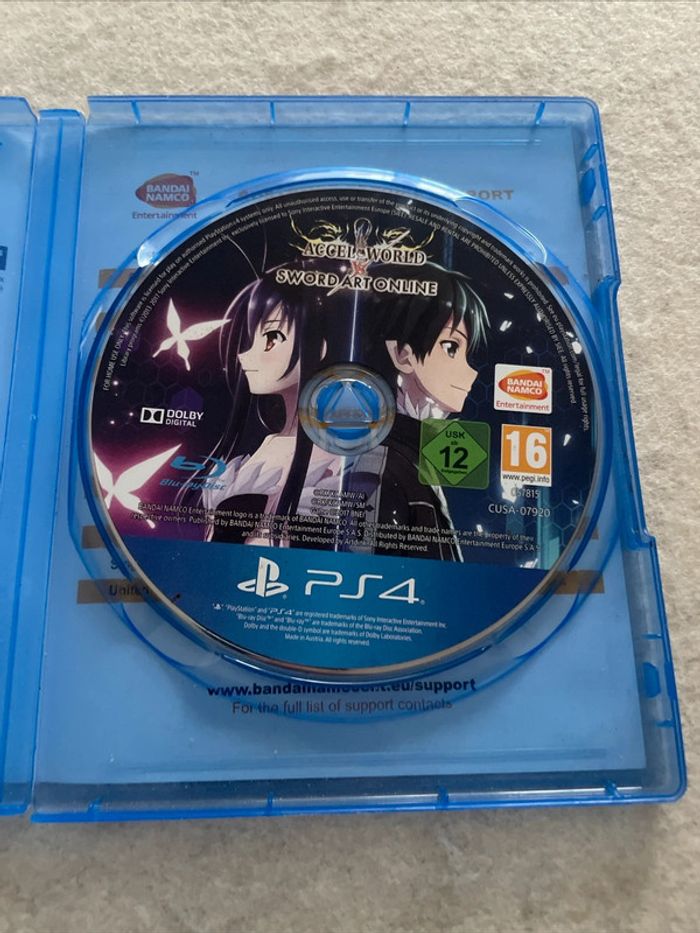 Accel World VS Sword Art Online Jeu Playstation 4 PS4 FR - photo numéro 2