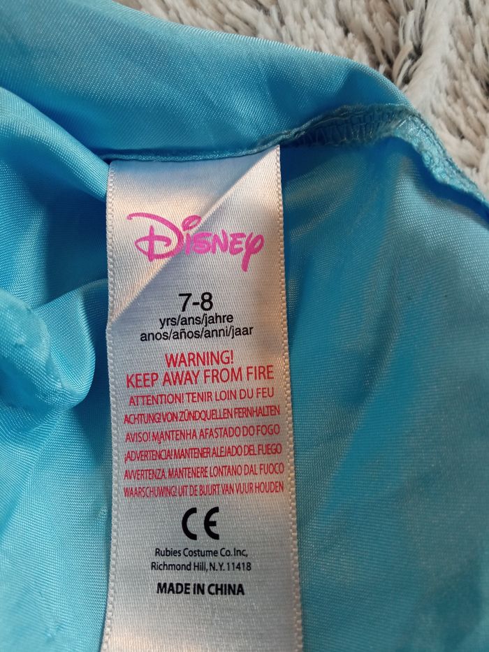 Déguisement cendrillon 7 8 ans - photo numéro 6